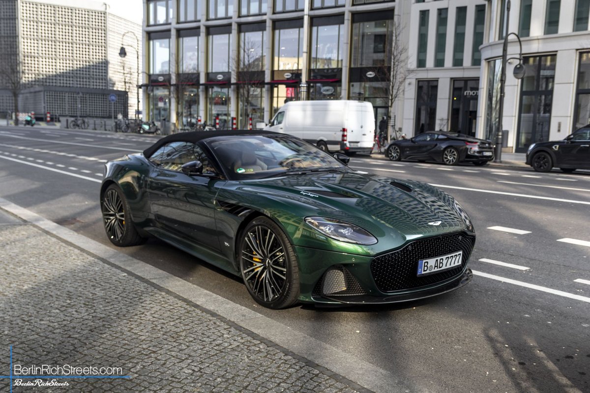 Aston Martin DBS Superleggera Volante spotted in Berlin — BerlinRichStreets